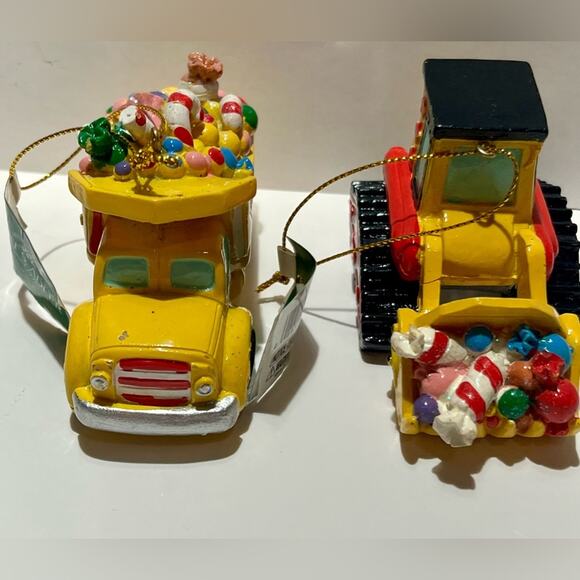 Kurt Alder Candy Filled Construction Vehicle ornaments - Picture 2 of 12